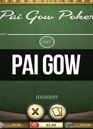 Pai Gow Poker Game