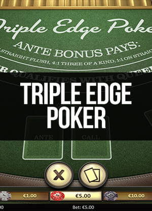 Triple Edge Poker | BetSoft