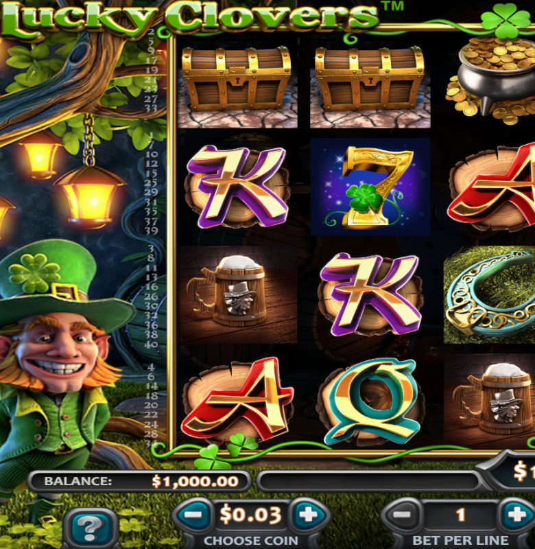 Lucky Clovers Slot Game