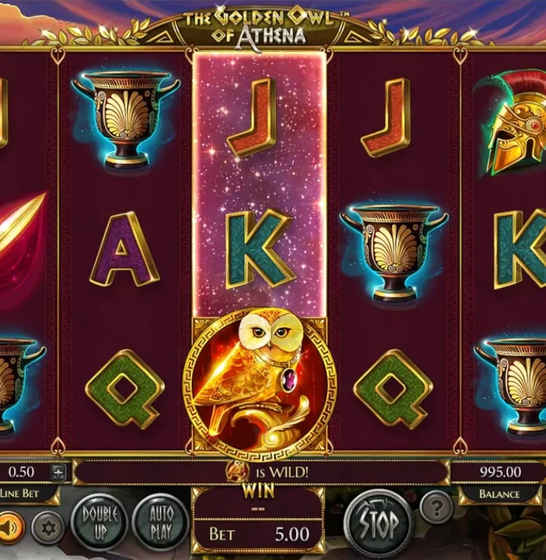 The Golden Owl of Athena Slot Game