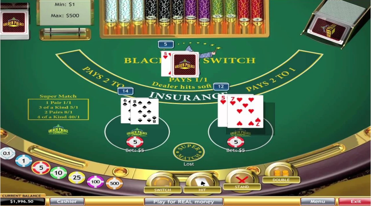 Blackjack Switch Rules: Pick up the Basics of this Game