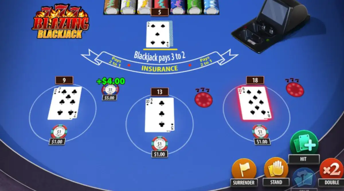 What Is And How To Play Blazing Blackjack