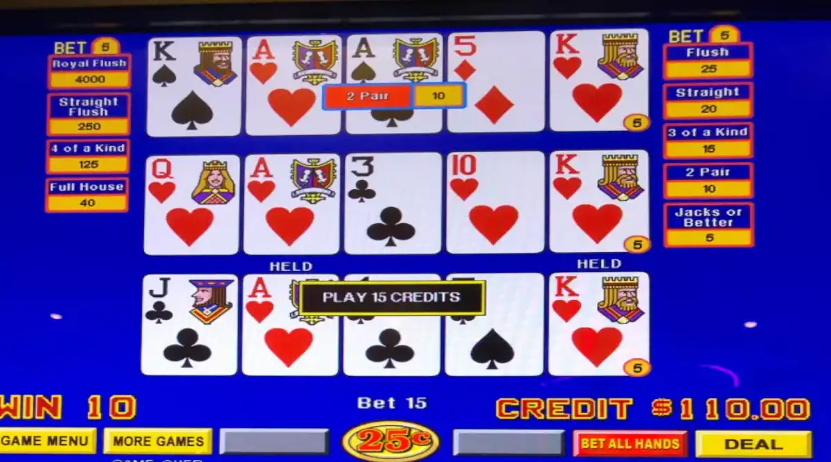Difference Between Video Poker Variations