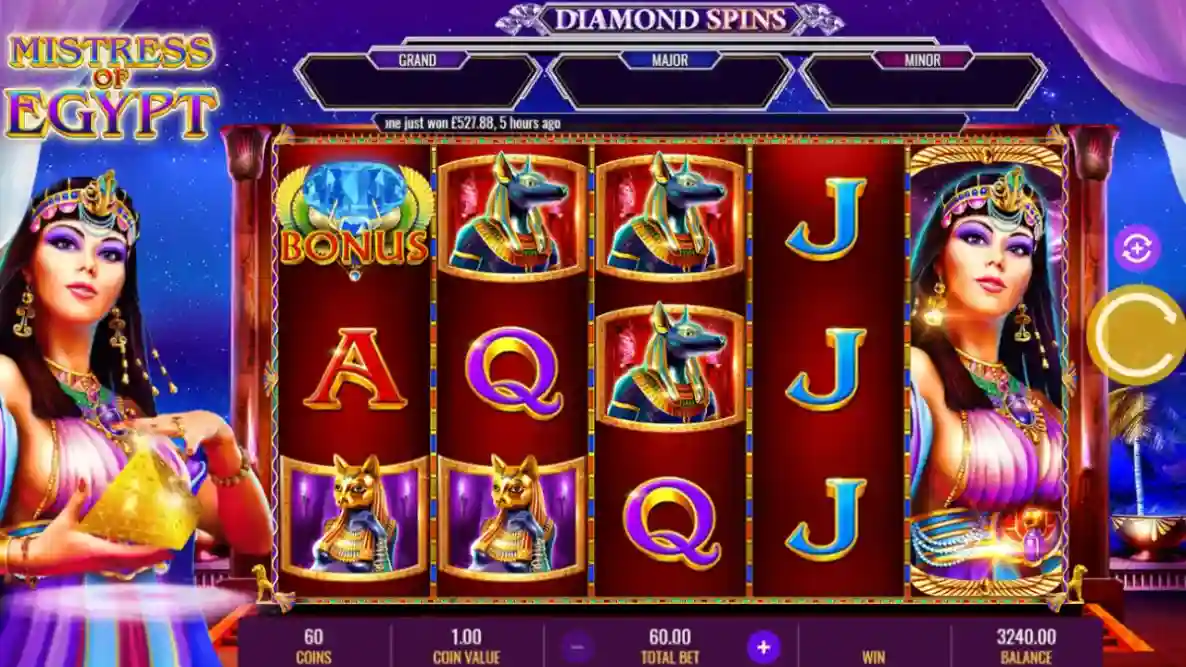 Enough Pharaoh: The Mistress of Egypt Slot is Here!
