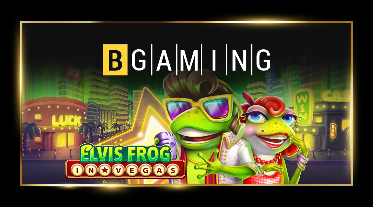 Elvis Frog in Vegas Slot Game