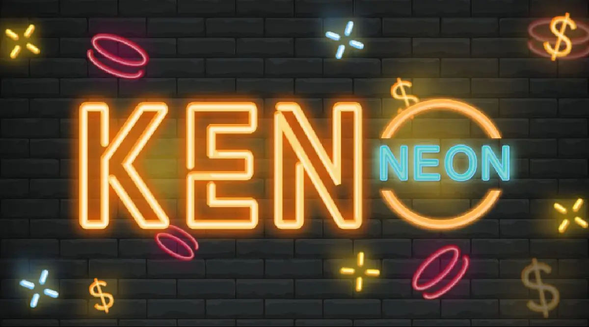 Keno Neon Online Game