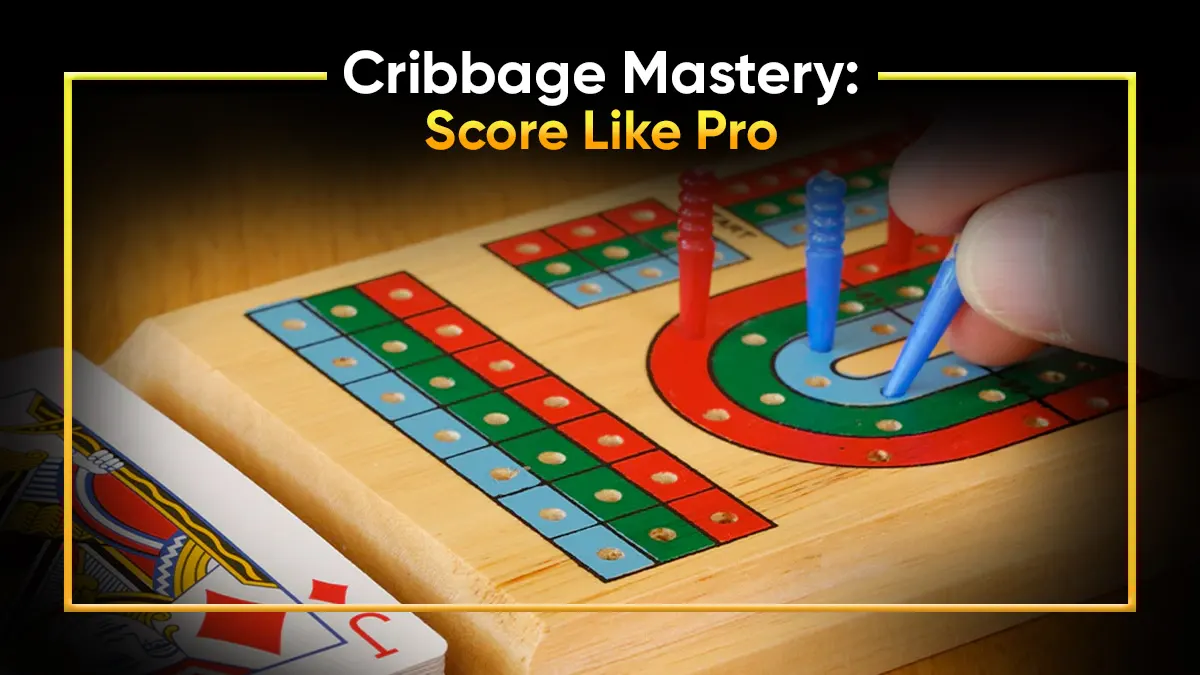 The Scoring Chart of the Cribbage Game