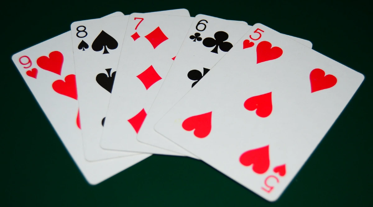 Straight Poker Hand: From 2 to Ace, it’s a Straight Race