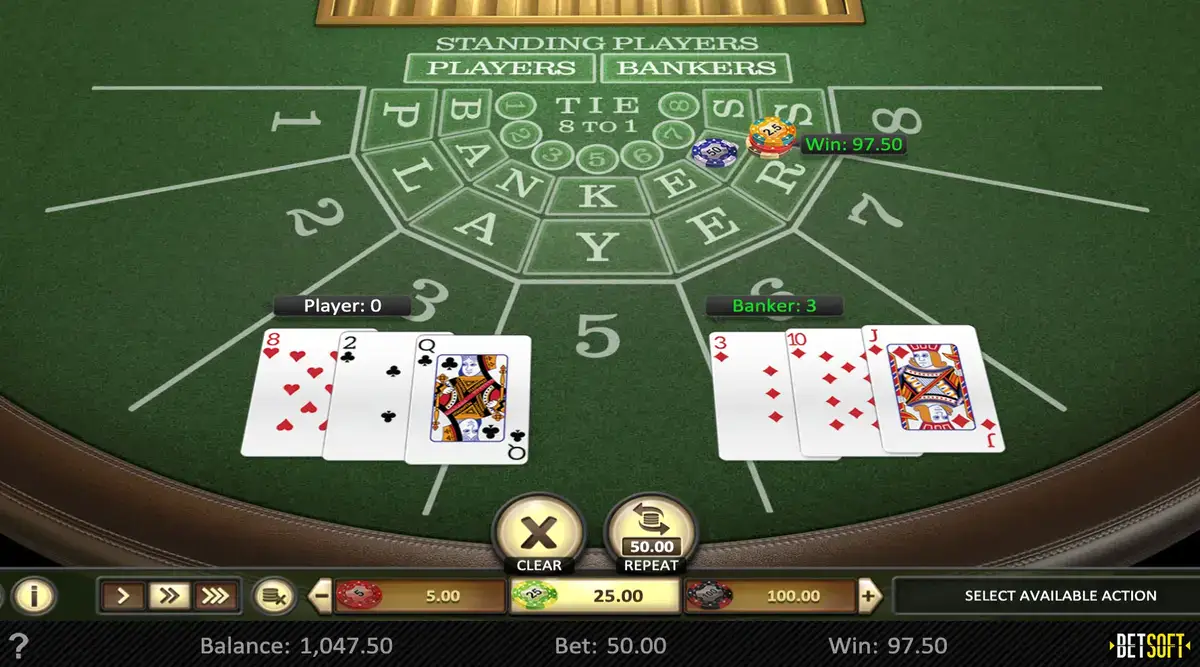 Baccarat Odds Of Winning Big