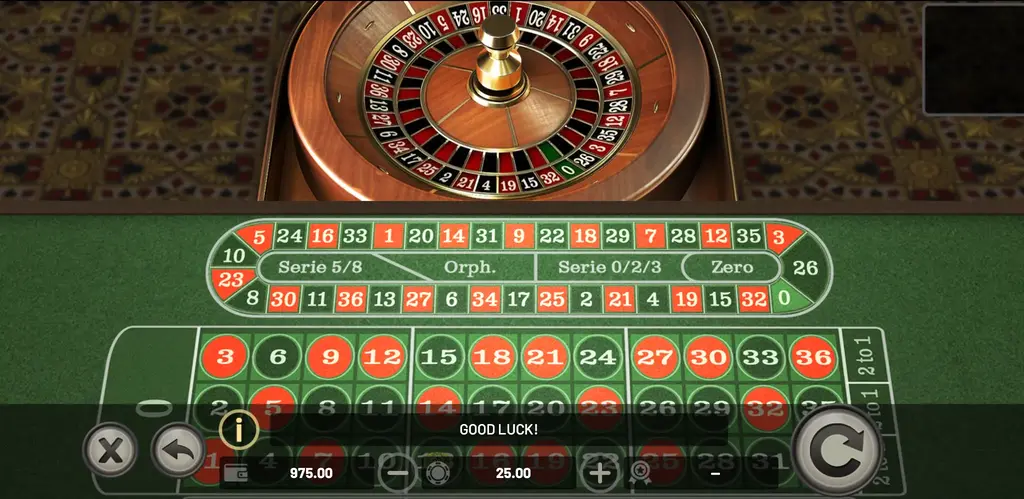 Perfect your casino betting system by playing online roulette for free before you play roulette for real money.